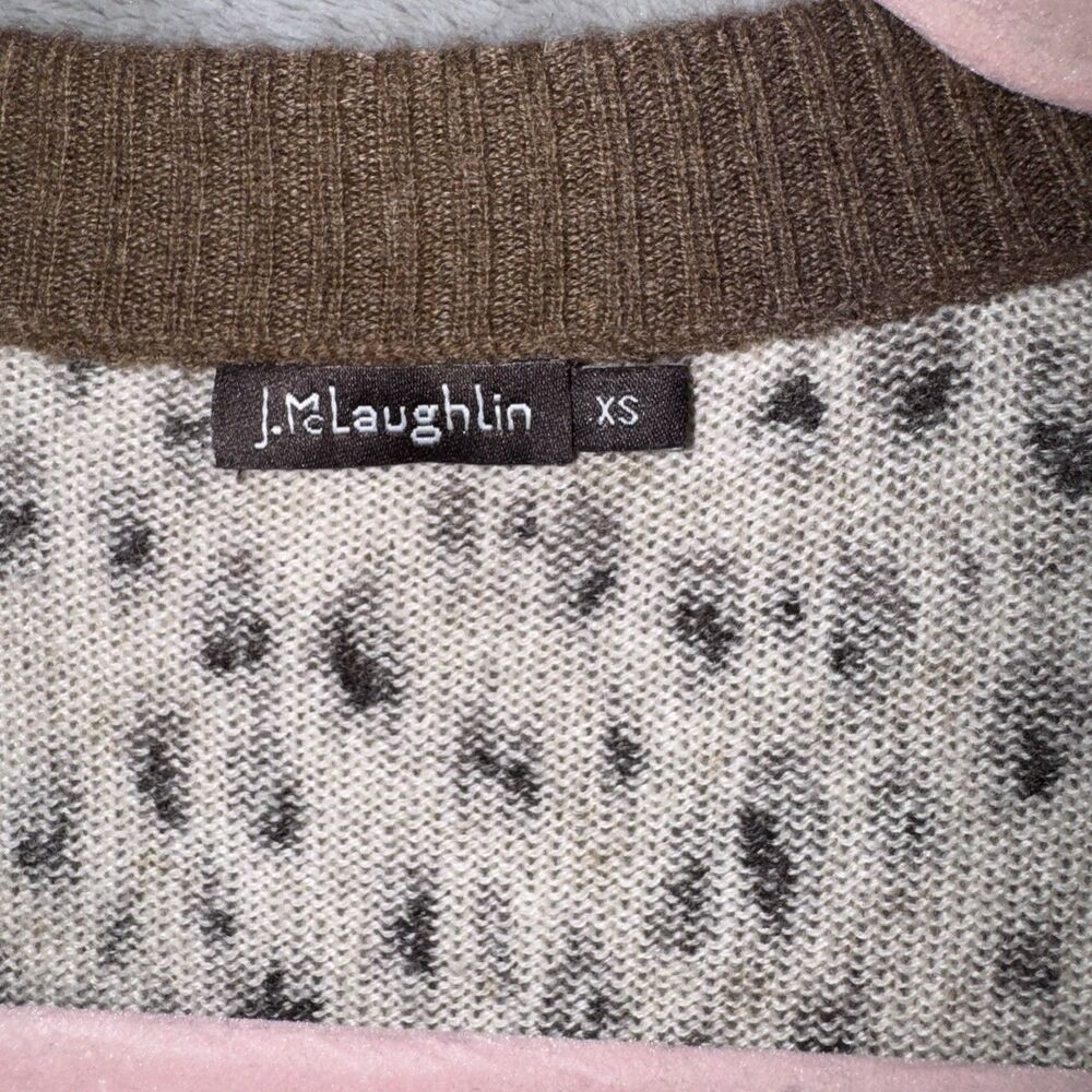 J. Mclaughlin Women's Cheetah Print Cardigan Swea… - image 4